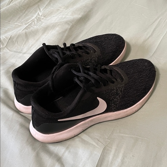 Nike Shoes - Nike Flex Contact Women's Black and White Sneakers Size 7.5